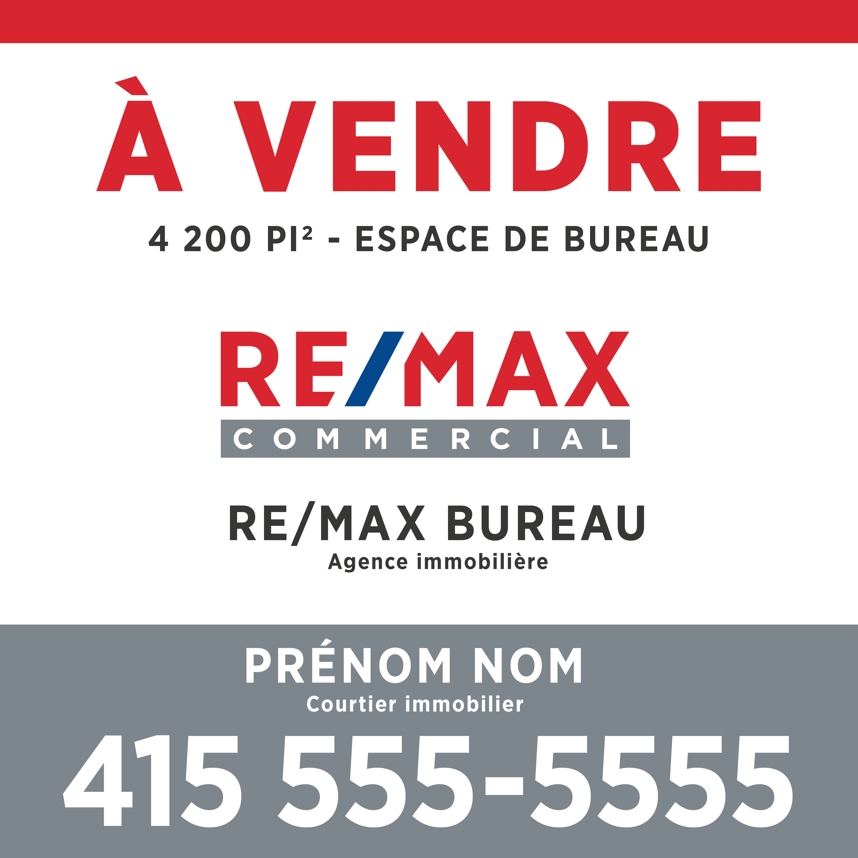 REM-1200B Enseignes commerciales - À vendre